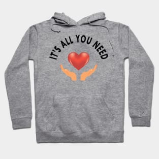 Love - It's all you need Hoodie